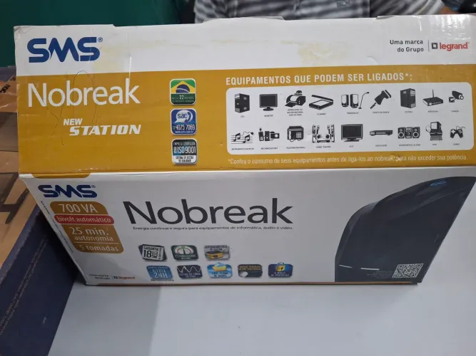 No break 700va - novo