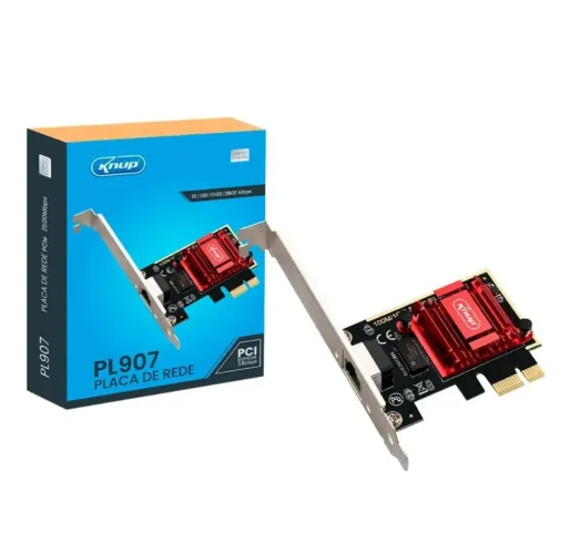 Placa De Rede PCi Express Knup Pl907