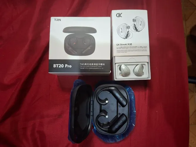 Kit Fone GK Streak + módulo TRN BT20 Pro