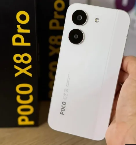 Celular POCO X8 PRÓ 5G NFC - 512/12 Loja física com Garantia 