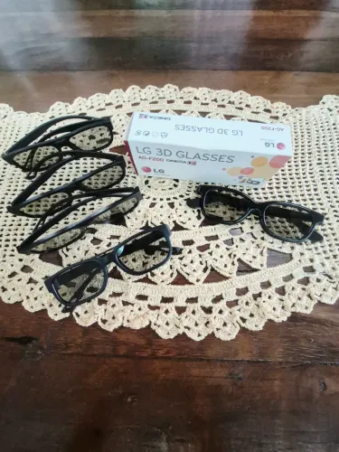 Óculos 3D LG Cinema AG-F200 - Kit com 5 unidades