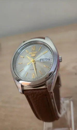 Relógio Seiko Automático SNXA03 - Revisado + 2 Pulseiras 