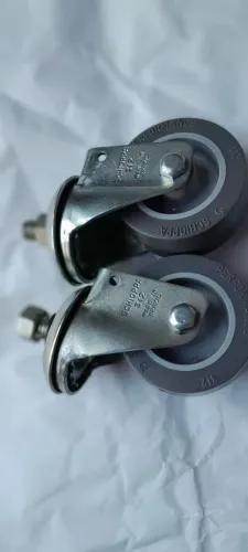 rodízio giratorio de 5" schioppa 512, 2 unidades
