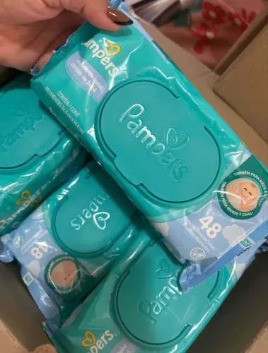 Lenço umedecido Pampers 