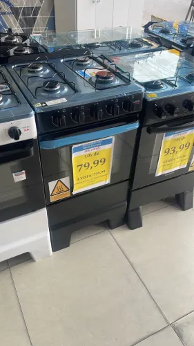 Fogão 4 bocas novo, nunca usado 