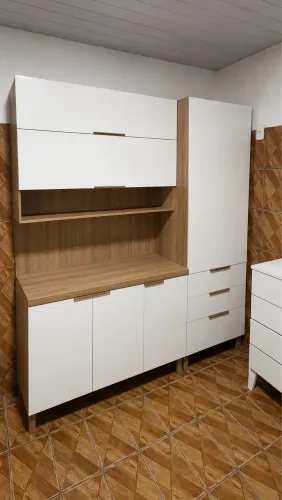 Armário de cozinha estado de novo