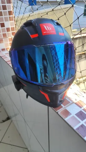 Vendo capacete de moto MT 