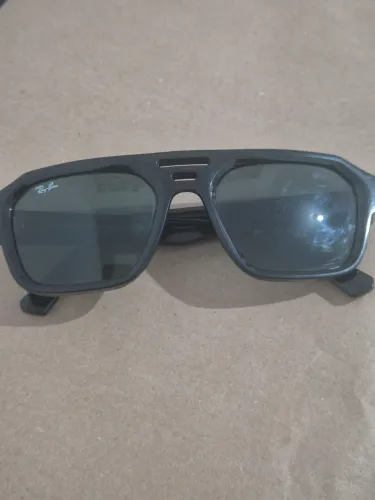Óculos Ray-Ban Corrigan Bio Based preto lentes verdes