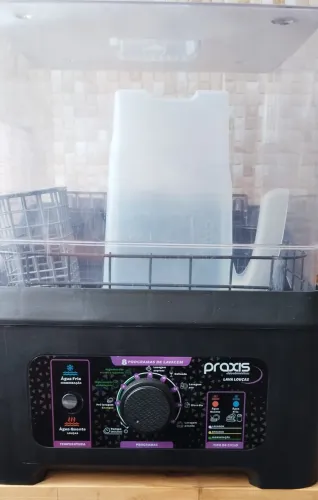 Lava-Louças Portátil Praxis: Praticidade Sem Quebra-Quebra