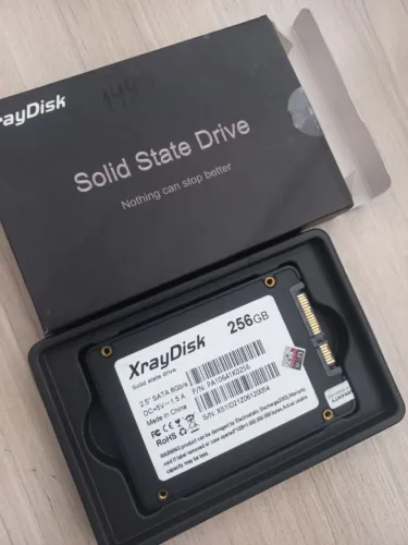 Ssd sata III 256GB XrayDisk com Windows 11 e office 2024