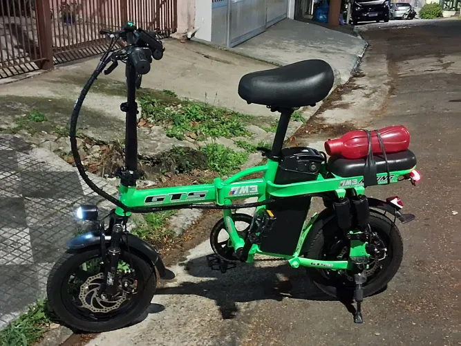 Bike Elétrica GTS mbe-f9 400w linda