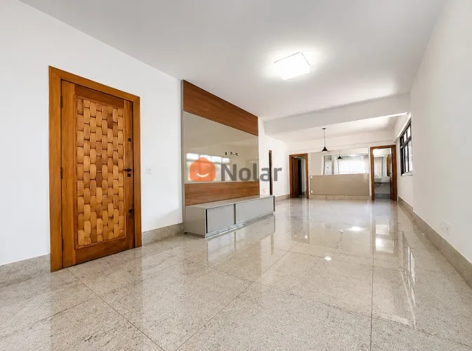 Apartamento de 4 quartos com 2 suítes para alugar no bairro Santa Lúcia em Belo Horizonte