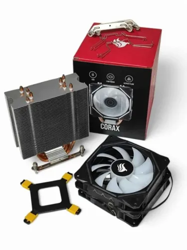 Cooler pichau gaming pg-cr2-white led branco