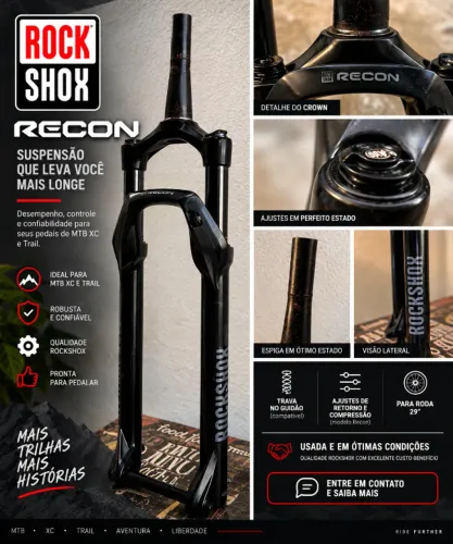 Suspensão RockShox Recon