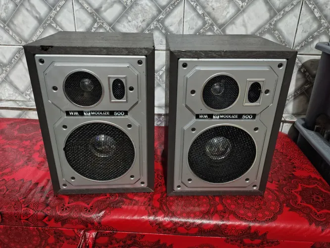Caixas vintage 6 polegadas 3 vias