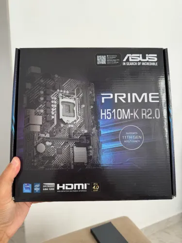 Placa mãe H510 Asus prime estado de nova