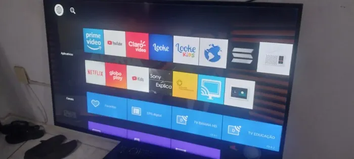 Tv Smart 43 4k Tcl Android Comando de Voz Impecavel Completa