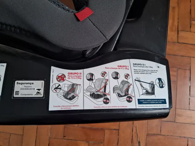 Cadeira de Auto Burigotto Matrix Evolution K