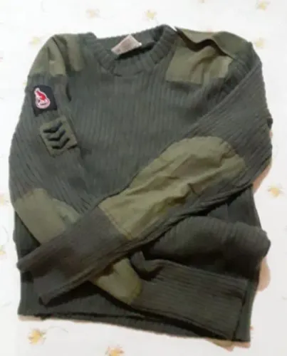 Suéter de lã, British Army, original.