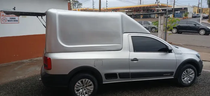 Capota Baú Modelo Meia Tampa VW Saveiro CS até ano 2027