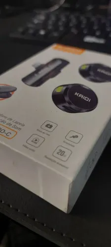 Microfone sem fio - Kridi