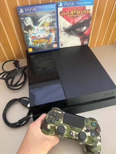 PS4 FAT 500GB + 2 JOGOS