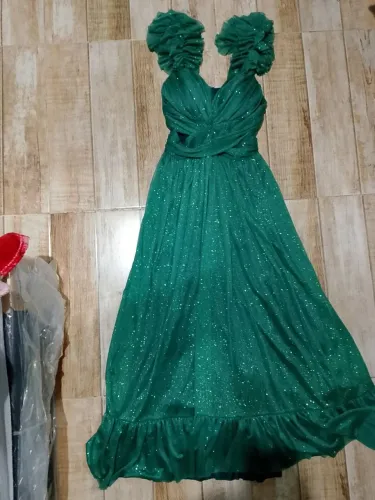 Vestido verde oliva 