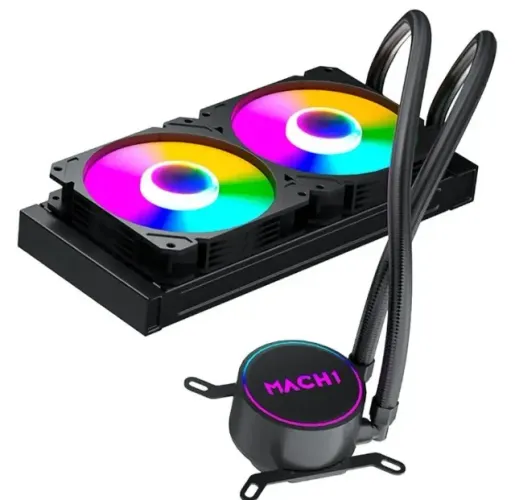 Water Cooler MACH1 RGB 240mm AMD e Intel Novo Garantia