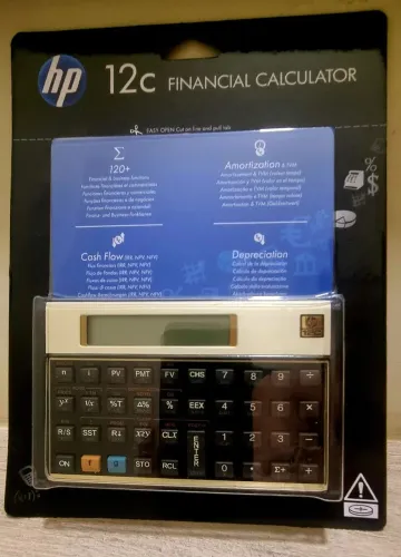 HP 12C Na Caixa - Zerada