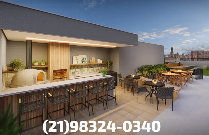 Apê 2 quartos com suíte no Centro do Rio! Localização Premium.