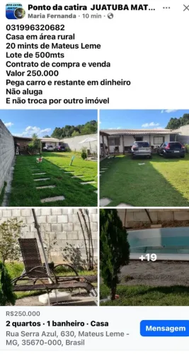 Chácara em portal Serra azul Matheus Leme, 