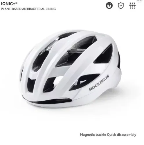 Capacete Rockbros Tamanho M (54cm-58cm) Branco NOVO