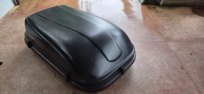 Bagageiro Maleiro Teto Motobul 460 Litros Light Preto