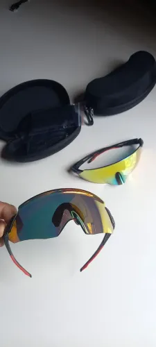 Óculos Esportivo Ciclismo aerodinâmico, fechado integrado / 1 unidade