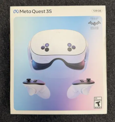 Vendo Meta Quest 3s 128gb novo lacrado garantia pela loja