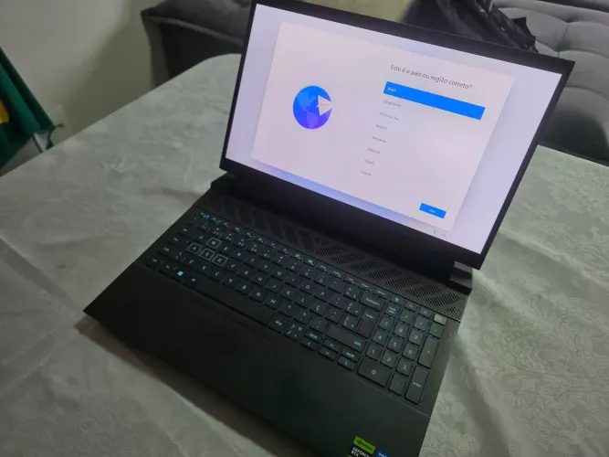 Dell g15 5530 - rtx 4050 + core i5 13 geração