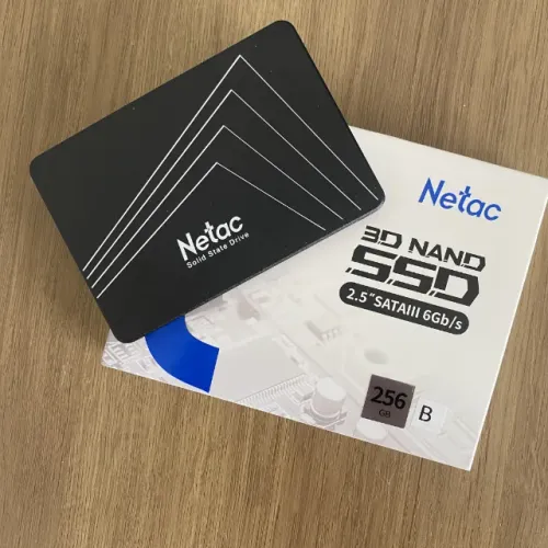 SSD 256GB Netac 2.5" SATA - Excelente Desempenho