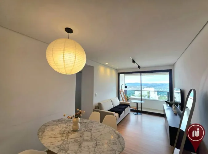 Apartamento com 2 dormitórios para alugar, 73 m² por R$ 10.490/mês - Vila da Serra - Nova