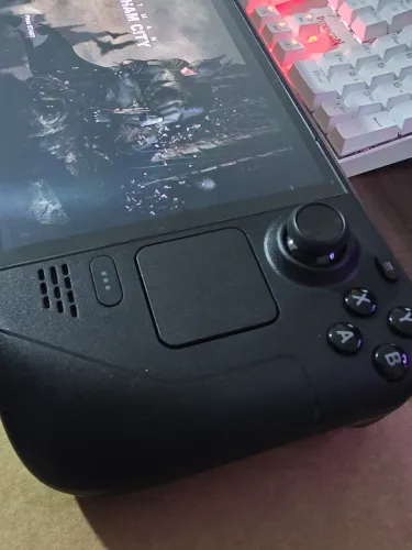 Steam deck OLED 1TB serenamente novo sem detalhes