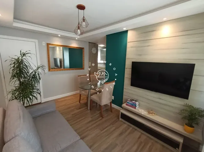 Apartamento moderno com 2 quartos e excelente padrão de acabamento em Palhoça