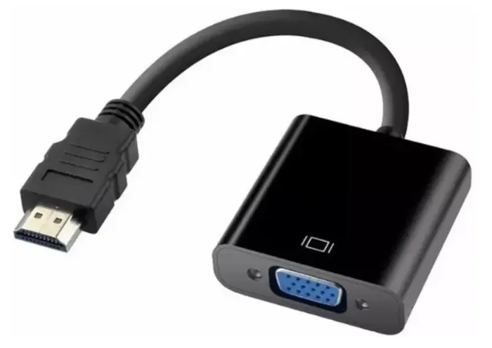 troco adaptador hdi/vga por displayport/vga