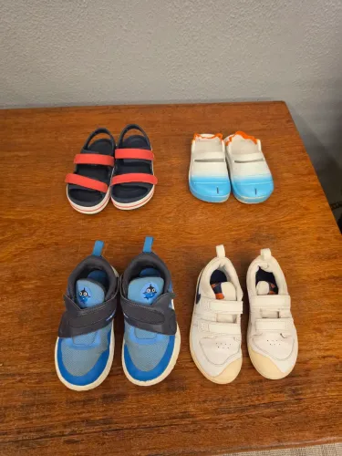 Tênis nike crocs havaianas