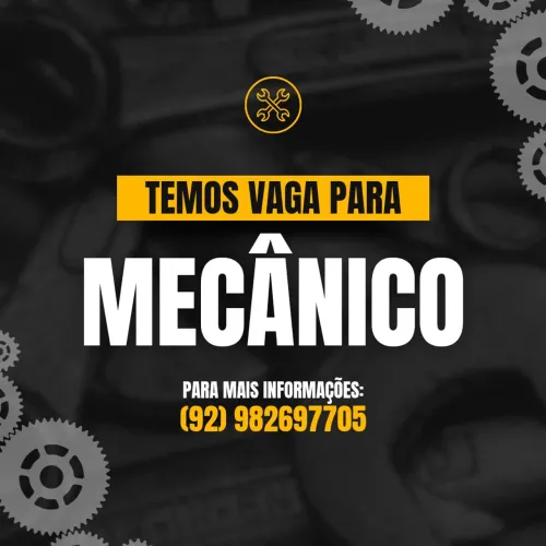 Vaga para mecânico de carro