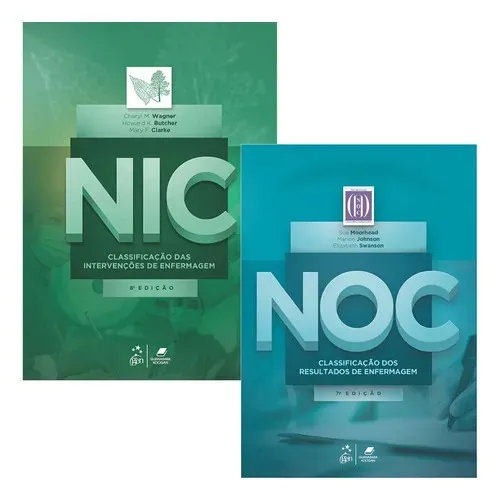 Livros NIC e NOC - Enfermagem