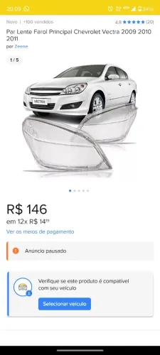 Peças Para Vectra 