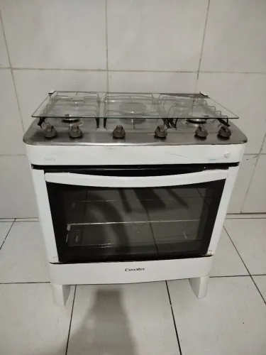 Fogão Esmaltec Ágata de 5 bocas