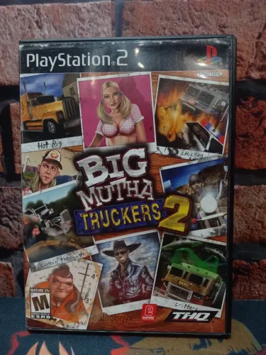 JOGO BIG MUTHA TRUCKERS 2 PS2 USA ORIIGINAL COMPLETO