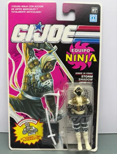 Gi Joe Ninja Force Storm Shadow - 1992 - Comandos em ação