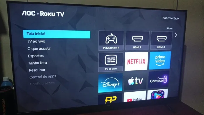 Televisão Smart , 43 polegadas sistema roku