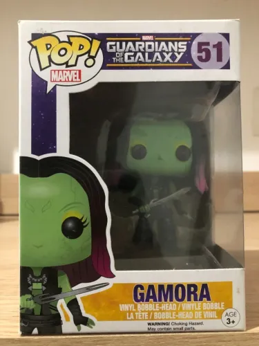 Funko Pop Gamora Marvel Guardians Of The Galaxy Guardiões da Galáxia 51
